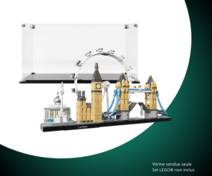 Vitrine pour LEGO® Architecture Londres #21034 — Visuel principal Vitrine pour LEGO Architecture Londres 21034