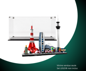 Vitrine pour LEGO® Architecture Tokyo #21051 — Visuel principal Vitrine pour LEGO Architecture Tokyo 21051