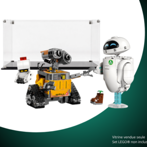 Vitrine pour LEGO® Disney™ WALL-E et EVE #43279