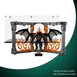 Vitrine pour LEGO® Icons Le Seigneur des Anneaux : Book Nook du Balrog™ #10367