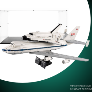 Vitrine pour LEGO® Icons Le Shuttle Carrier Aircraft #10360