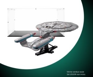 Vitrine pour LEGO® Icons Star Trek: U.S.S. Enterprise NCC-1701-D™ #10356 — Visuel principal Vitrine LEGO Vitrine pour LEGO Icons Star Trek: 10356
