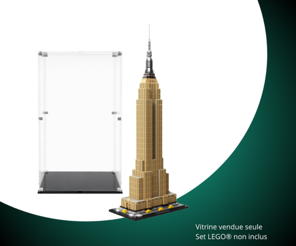 Vitrine pour LEGO L’Empire State Building 21046