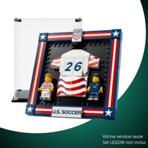 Vitrine pour LEGO® Editions Maillot 2026 de l’équipe nationale américaine de foot #43033