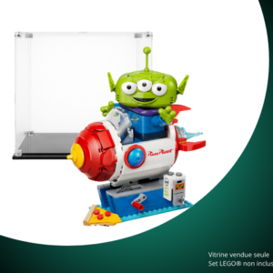 Vitrine pour LEGO® Disney™ Alien et la fusée Pizza Planet #43307