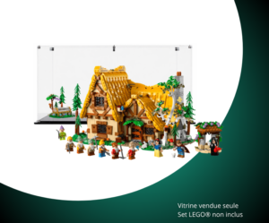 Vitrine LEGO Chaumière Blanche-Neige 43242