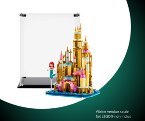 Vitrine LEGO Le mini-château d’Ariel de Disney 40708