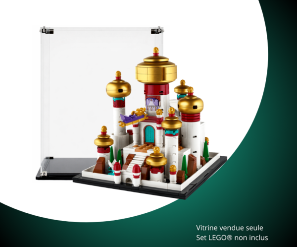 Vitrine LEGO Le palais d’Agrabah Disney miniature 40613