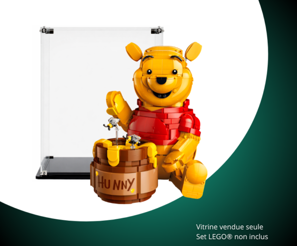 Vitrine pour LEGO® Disney™ Winnie l'Ourson #43300 — Visuel principal Vitrine LEGO Winnie l'Ourson 43300