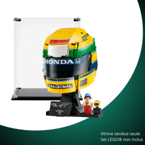 Vitrine pour LEGO® Editions Casque d’Ayrton Senna #43024