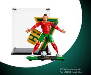 Vitrine LEGO Cristiano Ronaldo – Légende du foot 43016