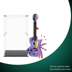 Vitrine pour LEGO® Editions La guitare d’Olivia Rodrigo #43031