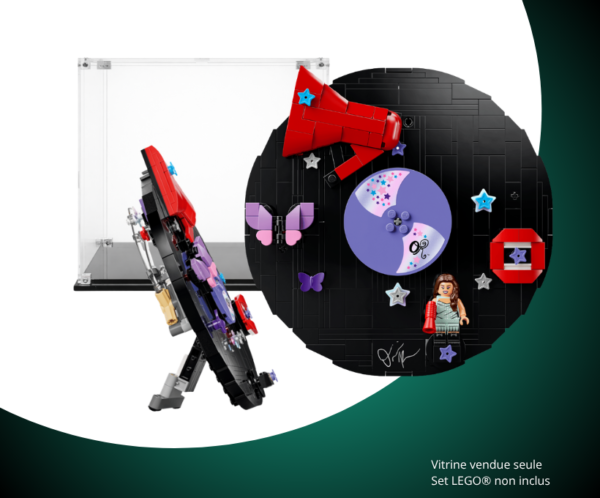 Vitrine LEGO Le vinyle d'Olivia Rodrigo 43028
