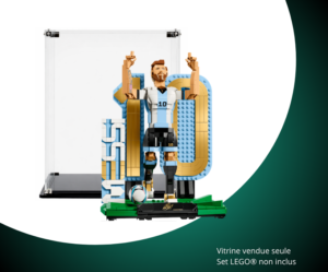 Vitrine LEGO Lionel Messi – Légende du foot 43015