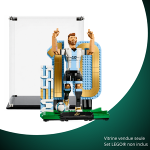 Vitrine pour LEGO® Editions Lionel Messi – Légende du foot #43015