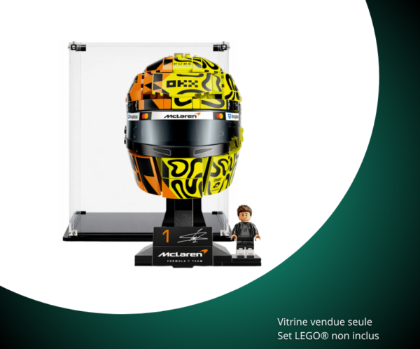 Vitrine LEGO McLaren Mastercard F1® Team Lando 43023