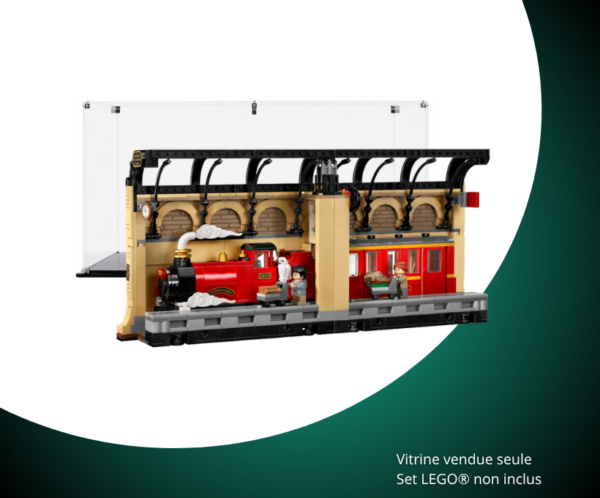 Vitrine LEGO Book nook : le Poudlard Express 76450
