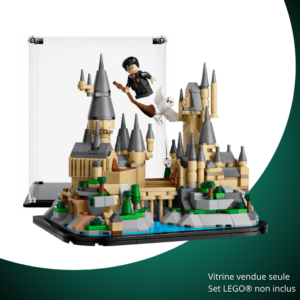Vitrine pour LEGO® Harry Potter™ Château de Poudlard miniature #40975