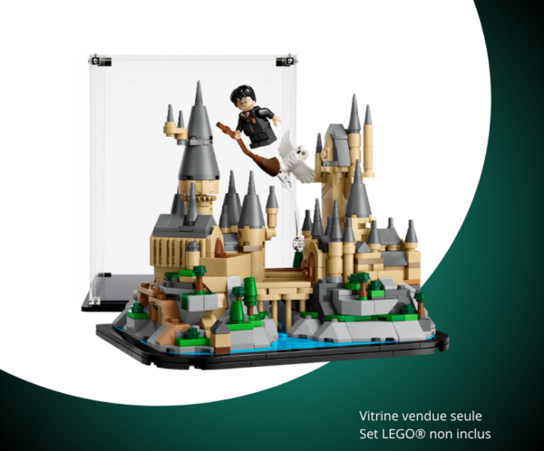 Vitrine pour LEGO® Harry Potter™ Château de Poudlard miniature #40975 — Visuel principal Vitrine LEGO Château de Poudlard miniature 40975