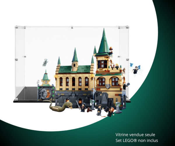 Vitrine LEGO La Chambre des Secrets de Poudlard™ 76389