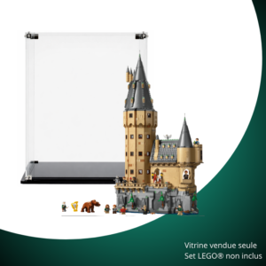 Vitrine pour LEGO® Harry Potter™ Le château de Poudlard : la tour principale #76454