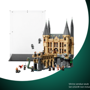 Vitrine pour LEGO® Harry Potter™ Le château de Poudlard : l’aile Est #76473