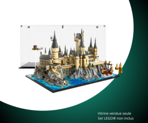 Vitrine pour LEGO® Harry Potter™ Le château et le domaine de Poudlard #76419 — Visuel principal Vitrine LEGO Le château et le domaine de Poudlard 76419