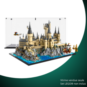 Vitrine pour LEGO® Harry Potter™ Le château et le domaine de Poudlard #76419