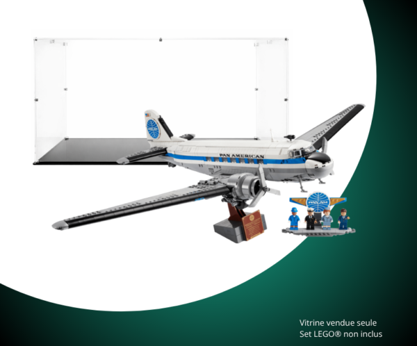 Vitrine LEGO Avion de ligne Douglas™ DC-3™ de la 11378