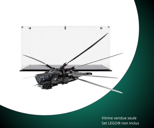 Vitrine pour LEGO® Icons Dune Atreides Royal Ornithopter #10327 — Visuel principal Vitrine LEGO Vitrine pour LEGO Icons Dune Atreides 10327