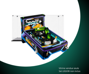 Vitrine pour LEGO® Icons Flipper d’arcade #11374 — Visuel principal Vitrine LEGO Flipper d’arcade 11374