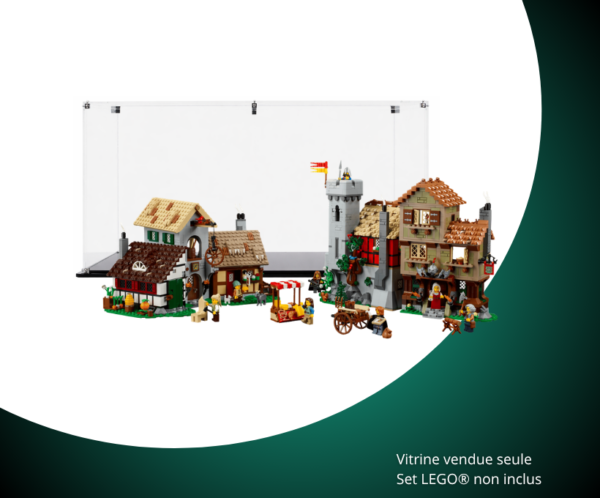 Vitrine LEGO Vitrine pour LEGO Icons La place de la 10332