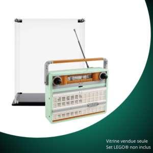Vitrine pour LEGO® Icons La radio rétro #10334