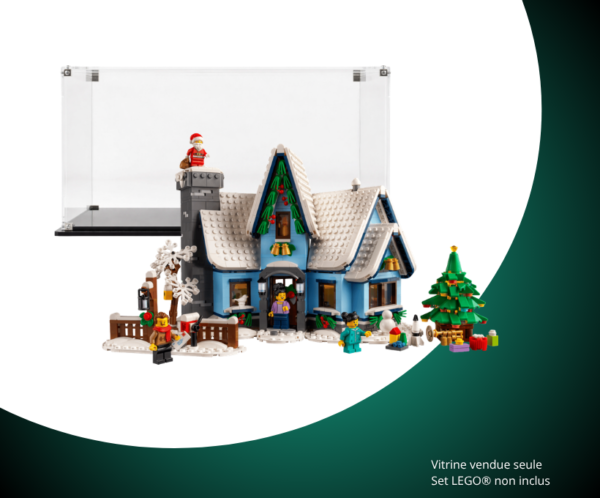 Vitrine pour LEGO Icons La visite du Père Noël 10293
