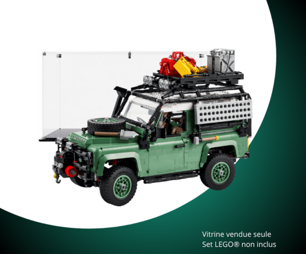 Vitrine LEGO Vitrine pour LEGO Icons Land Rover 10317