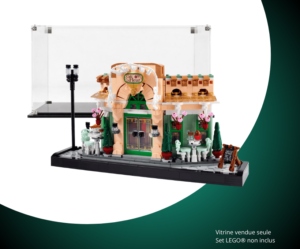 Vitrine pour LEGO® Icons Le café français #10362 — Visuel principal Vitrine LEGO Le café français 10362