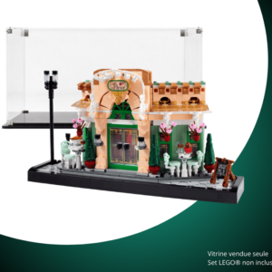Vitrine pour LEGO® Icons Le café français #10362