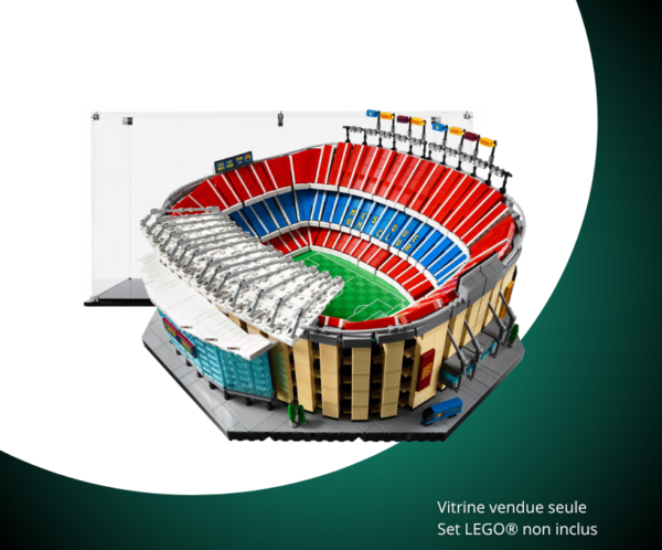 Vitrine pour LEGO Icons Le Camp Nou - FC Barcelone 10284