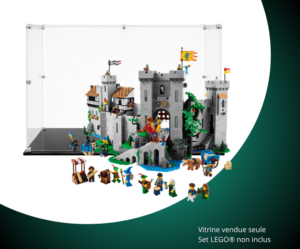 Vitrine pour LEGO® Icons Le château des Chevaliers du Lion #10305 — Visuel principal Vitrine LEGO Vitrine pour LEGO Icons Le château des 10305