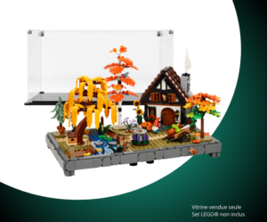 Vitrine pour LEGO® Icons Le jardin d'automne #11372 — Visuel principal Vitrine LEGO Le jardin d'automne 11372