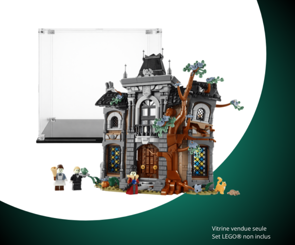 Vitrine pour LEGO® Icons Le manoir du maire #11383 — Visuel principal Vitrine LEGO Le manoir du maire 11383