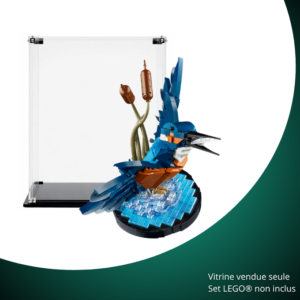 Vitrine pour LEGO® Icons Le martin-pêcheur #10331