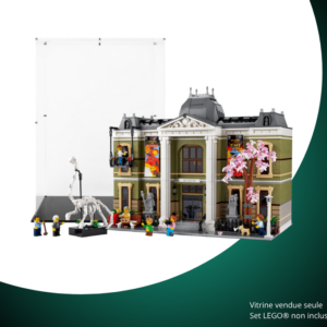 Vitrine pour LEGO® Icons Le Muséum d’Histoire naturelle #10326