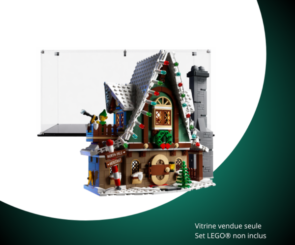 Vitrine pour LEGO® Icons Le pavillon des elfes #10275 — Visuel principal Vitrine pour LEGO Icons Le pavillon des elfes 10275