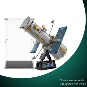 Vitrine pour LEGO® Icons Le télescope spatial Hubble #11382