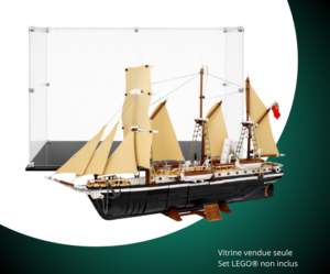 Vitrine pour LEGO® Icons L’Endurance #10335 — Visuel principal Vitrine pour LEGO Icons L’Endurance 10335