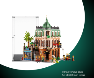 Vitrine pour LEGO Icons L’hôtel-boutique 10297