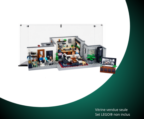 Vitrine LEGO Vitrine pour LEGO Icons Queer Eye – Le 10291