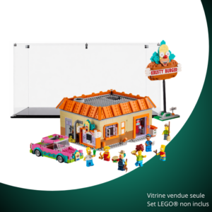Vitrine pour LEGO® Icons The Simpsons™: Krusty Burger #10352