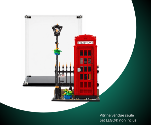 Vitrine LEGO Vitrine pour LEGO Ideas Cabine 21347